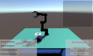 Unity Object Pose Estimation